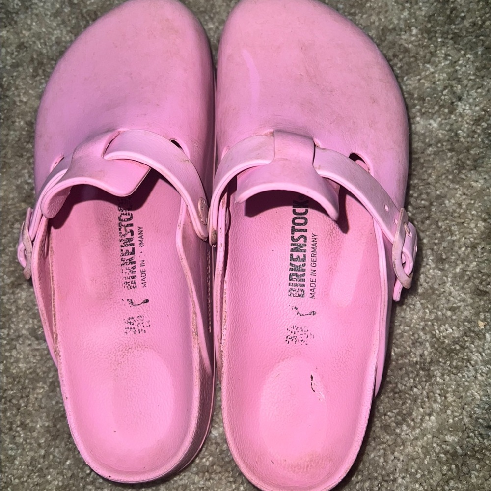 Birkenstock Light Pink Slip-On Clogs